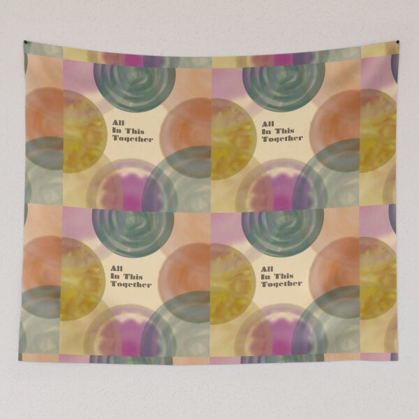 Item preview, All In This Together Unifying Colourful Circles designed and sold by glowvim.