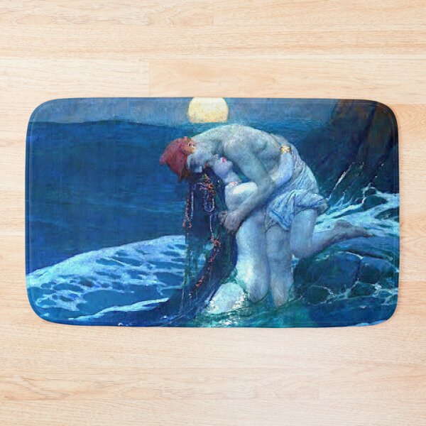 Item preview, The Mermaid by Howard Pyle  designed and sold by ArtHistoryLover.
