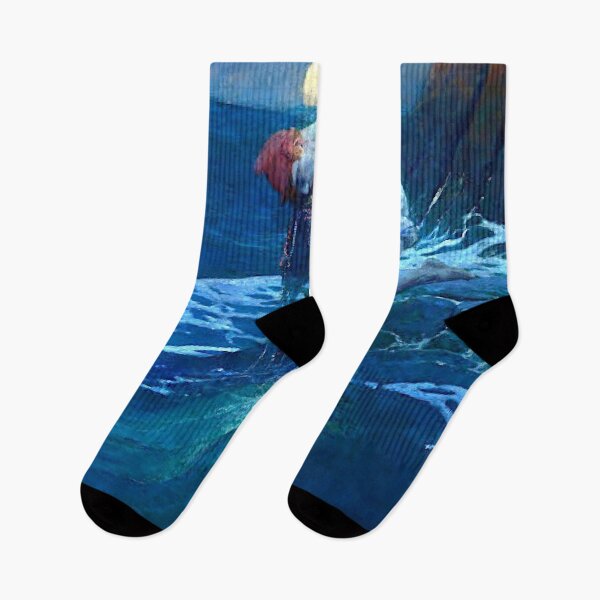 Item preview, The Mermaid by Howard Pyle  designed and sold by ArtHistoryLover.
