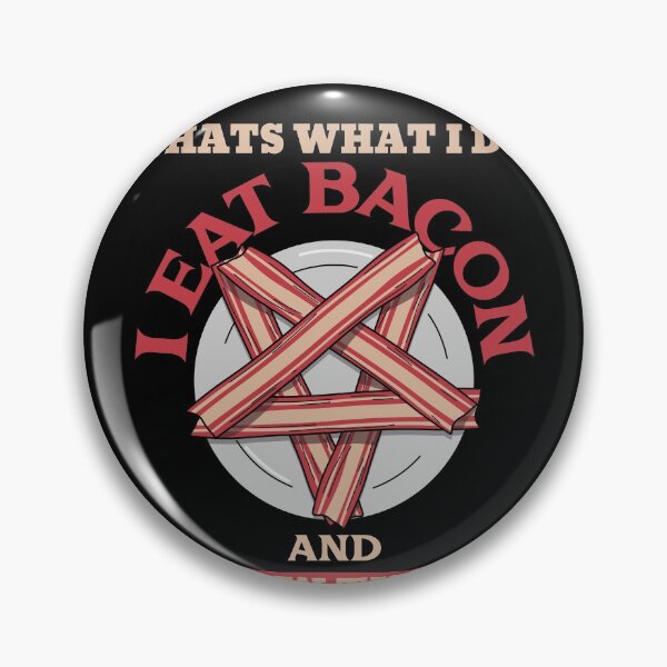 Artikelvorschau, Ich esse Bacon Funny Bacon Lover Graphic Design entworfen und verkauft von gthylla.