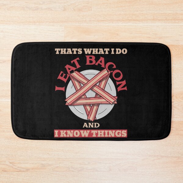 Item preview, I Eat Bacon Funny Bacon Lover Graphic Design designed and sold by gthylla.