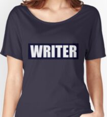 Castle's WRITER bullet proof vest Women's Relaxed Fit T-Shirt