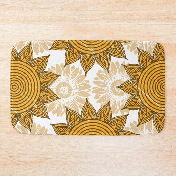Item preview, Yellow Mandala and Sunflower designed and sold by MacheSmith.