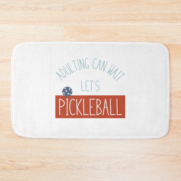 Item preview, Funny Pickleball Adulting Can Wait designed and sold by whyitsme.