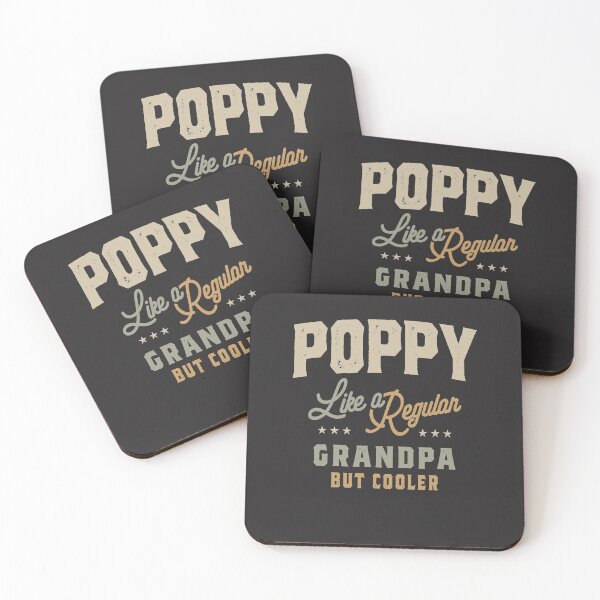 Item preview, Poppy Like a Regular Grandpa But Cooler Funny Dad Grandpa designed and sold by cidolopez.