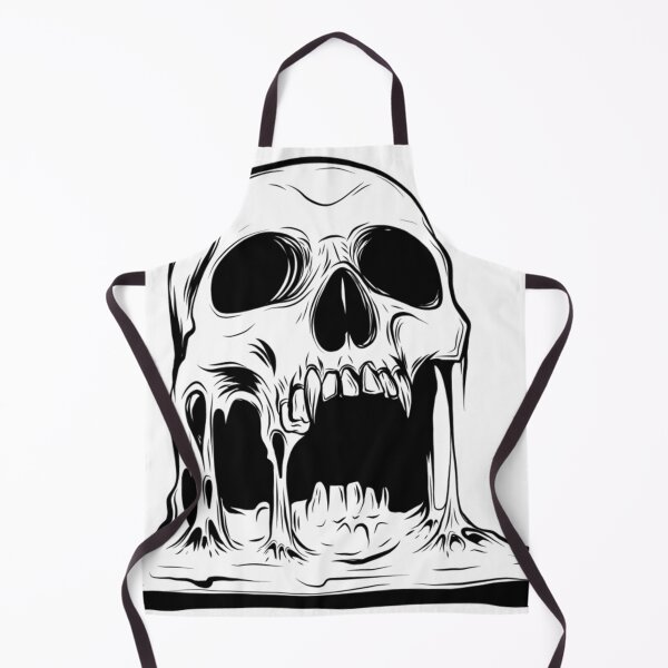 Item preview, sad skull designed and sold by aciddes.