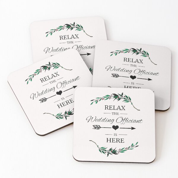 Item preview, Relax Wedding Officiant is Here Matching Wedding Funny designed and sold by dbreeze10.