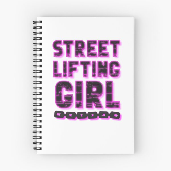 Item preview, Streetlifting Girl, Grunge. Black and Pink. Chain designed and sold by ACC .
