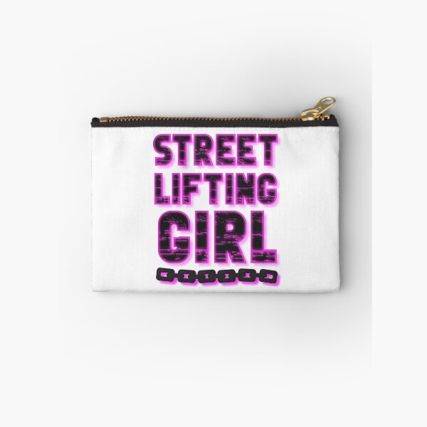 Item preview, Streetlifting Girl, Grunge. Black and Pink. Chain designed and sold by ACC .