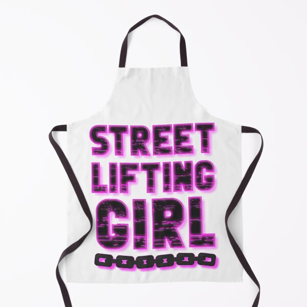 Item preview, Streetlifting Girl, Grunge. Black and Pink. Chain designed and sold by ACC .