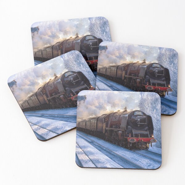 Item preview, LMS Coronation class Duchess of Sutherland in snow designed and sold by philpace.