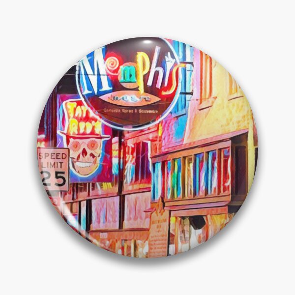 Item preview, Beale Street, Memphis designed and sold by Sofia-Draws.
