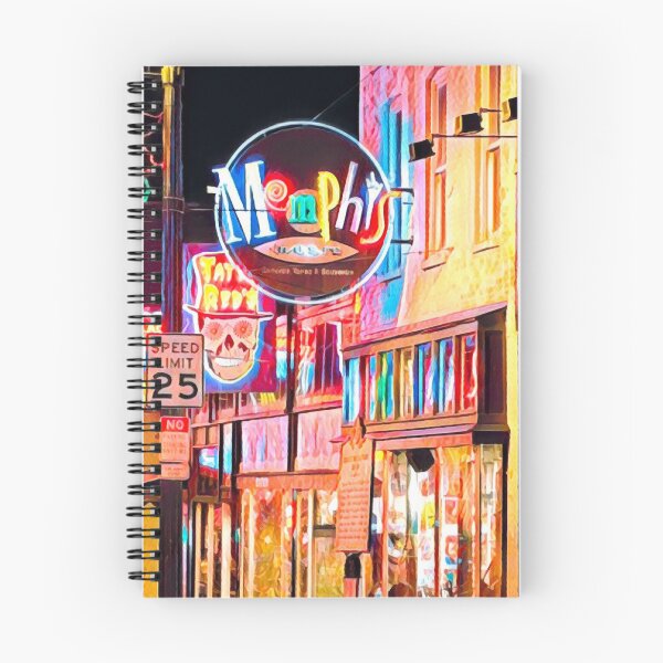 Item preview, Beale Street, Memphis designed and sold by Sofia-Draws.
