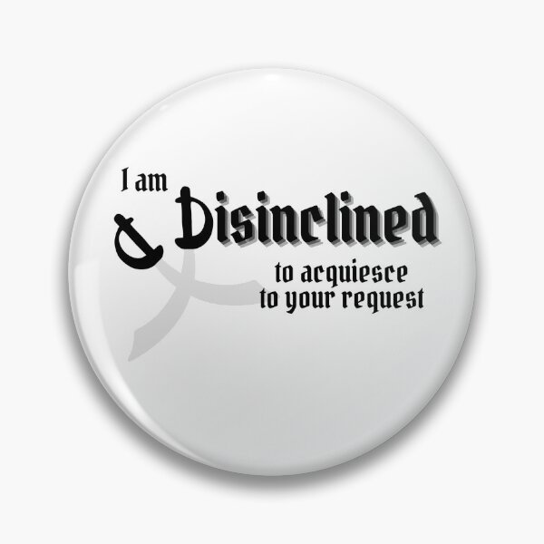 Item preview, I Am Disinclined designed and sold by MelterSkelter.