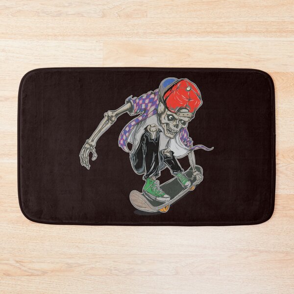 Item preview, Skater skateboard skate sport skeleton bones funny designed and sold by ReneMM.