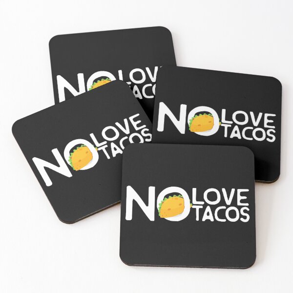 Item preview, NO love no tacos designed and sold by amazart.