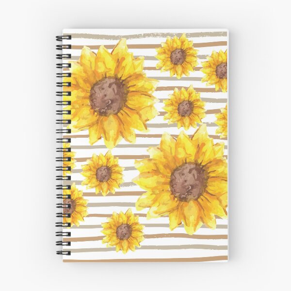 Item preview, Sunflowers and Stripes designed and sold by MacheSmith.