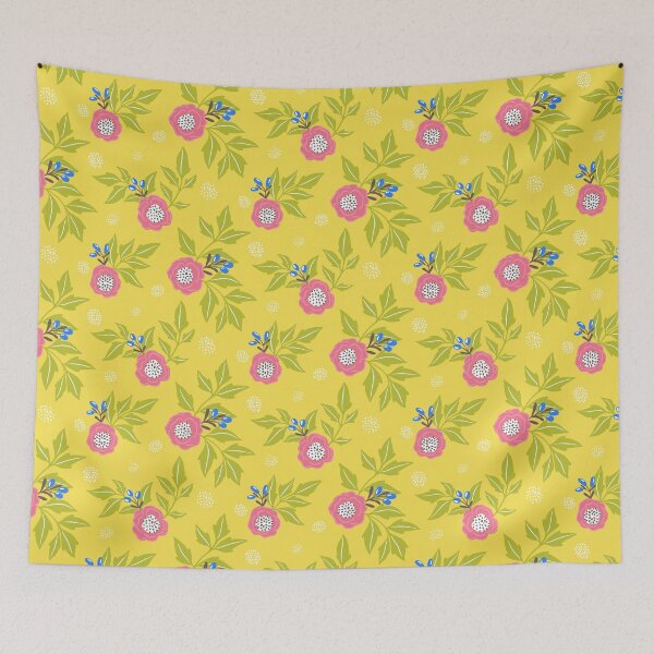 Item preview, Sunny Bubblegum Camellias designed and sold by Jacqueline Hurd.