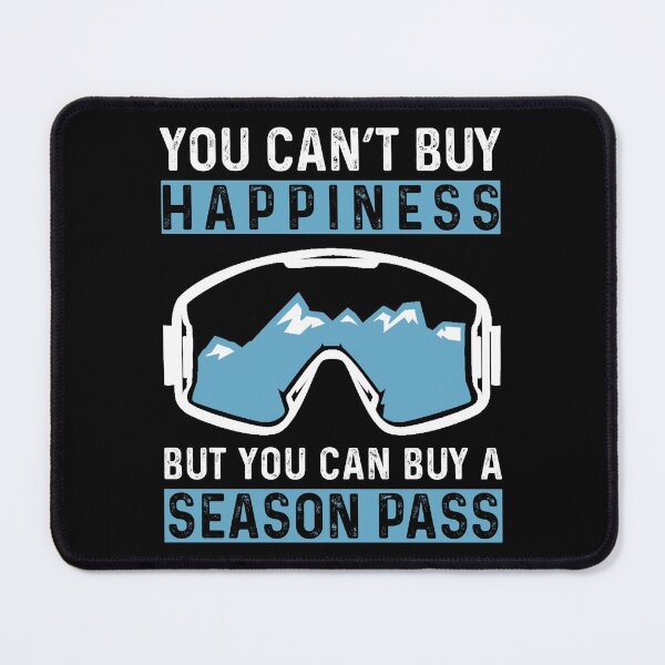 Item preview, Skiing Winter Sports Snow Ski Goggles Skier Season Lift Pass design designed and sold by CreatedByHeidi.
