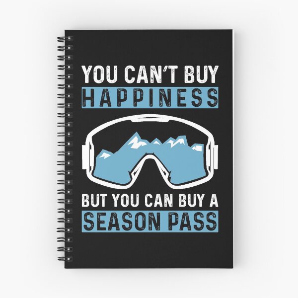 Item preview, Skiing Winter Sports Snow Ski Goggles Skier Season Lift Pass design designed and sold by CreatedByHeidi.