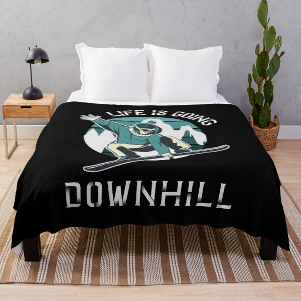Item preview, Snowboarding Winter Sports / Snowboarder Downhill Slopes design designed and sold by CreatedByHeidi.