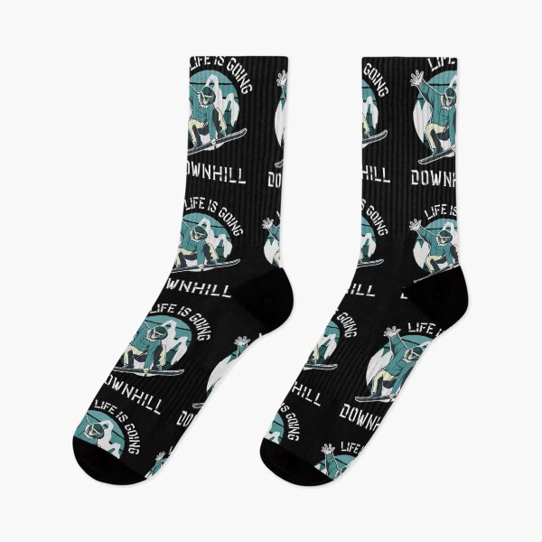 Item preview, Snowboarding Winter Sports / Snowboarder Downhill Slopes design designed and sold by CreatedByHeidi.