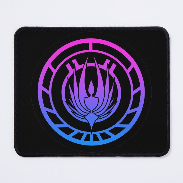 Item preview, Battlestar Galactica Emblem (Bi Pride Colours) designed and sold by ShiningMoogs.
