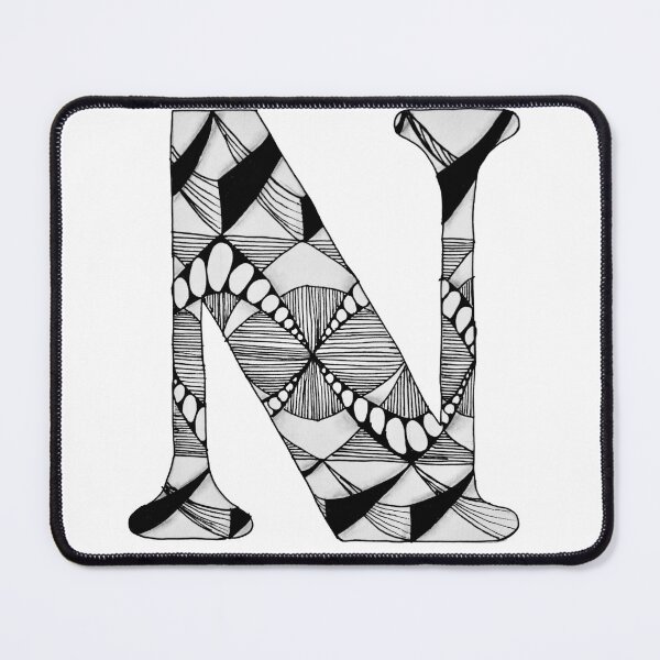 Item preview, Big Block Letter N designed and sold by mikilevran.