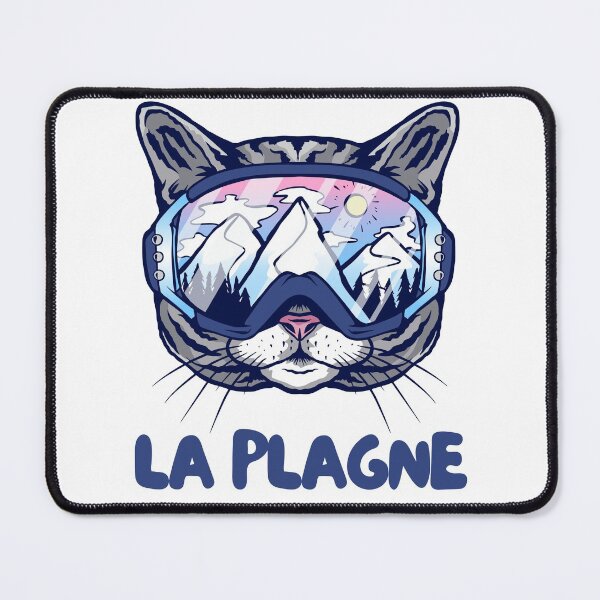 Item preview, La Plagne French Alps Cat Skier Snowboarder Mountain Lover France designed and sold by Hoiho Adventure Shirts.