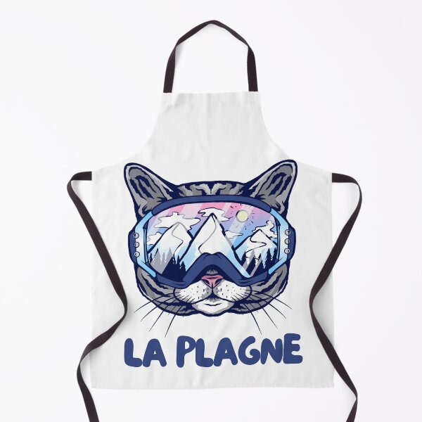 Item preview, La Plagne French Alps Cat Skier Snowboarder Mountain Lover France designed and sold by Hoiho Adventure Shirts.