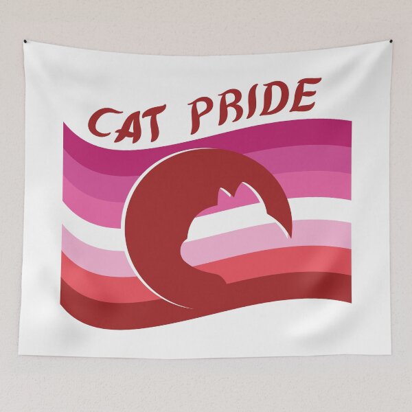 Item preview, Meow Pride - Cat Pride Flag designed and sold by Rainbows Rock.