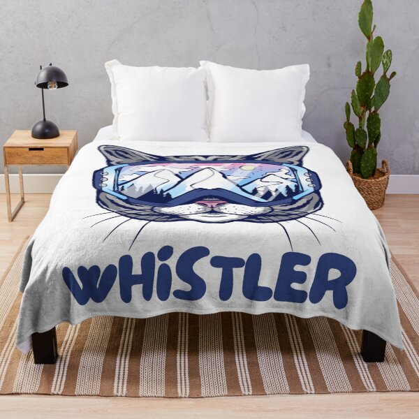 Item preview, Whistler Blackcomb Canada Cat Skier Snowboarder Mountain Lover designed and sold by Hoiho Adventure Shirts.