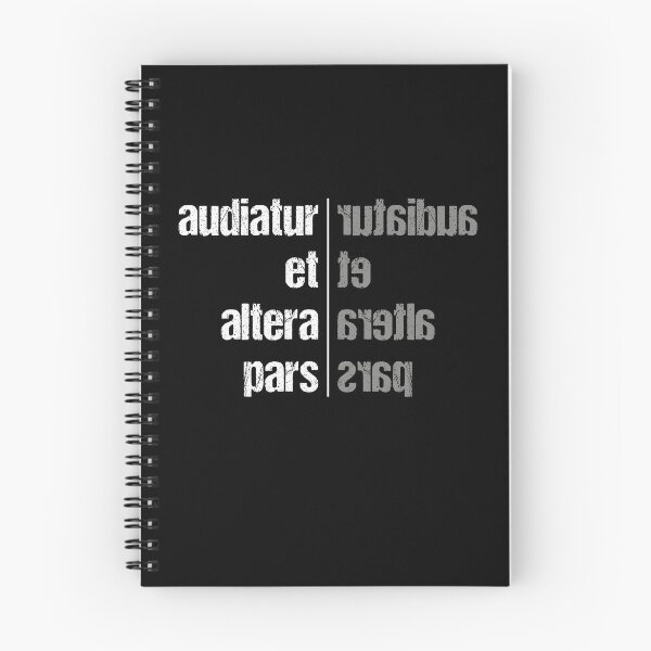 Item preview, Audiatur Et Altera Pars Filosofía Política Regalo de Navidad designed and sold by stearman.