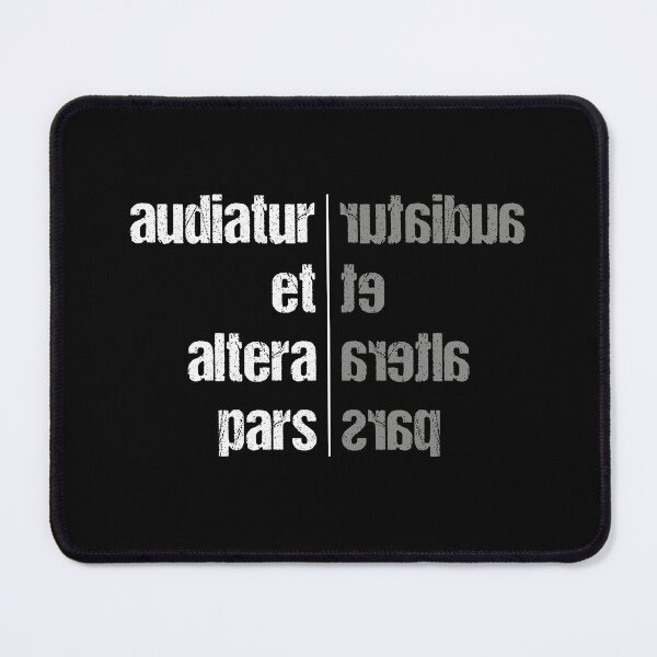 Item preview, Audiatur Et Altera Pars Philosophy Politcal Christmas Gift designed and sold by stearman.