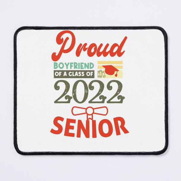 Item preview, Proud boy-friend Of A Class Of 2022 Senior, Class Of 2022 Shirt Designs designed and sold by Amirebdesign.