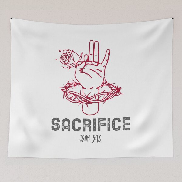 Item preview, Sacrifice - John 3:15 designed and sold by TatteredFaith.