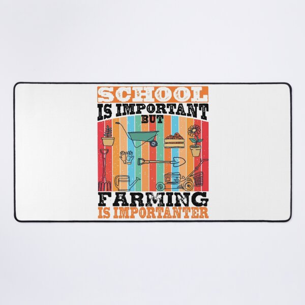 Item preview, School Is Important But Farming Is Importanter Farming designed and sold by EmonShops.