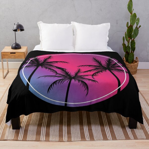 Item preview, Retro palms designed and sold by Seoul26.