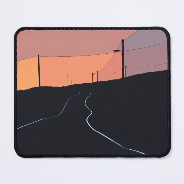 Item preview, Abstract interpretation of sunset on Gwrhyd mountain designed and sold by Leighton Collins.