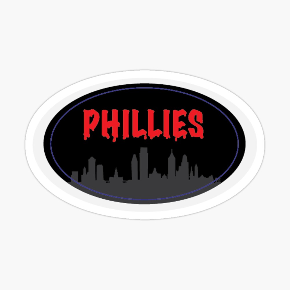 Phillies Font Logo Tee Light Blue - Millersville University Store