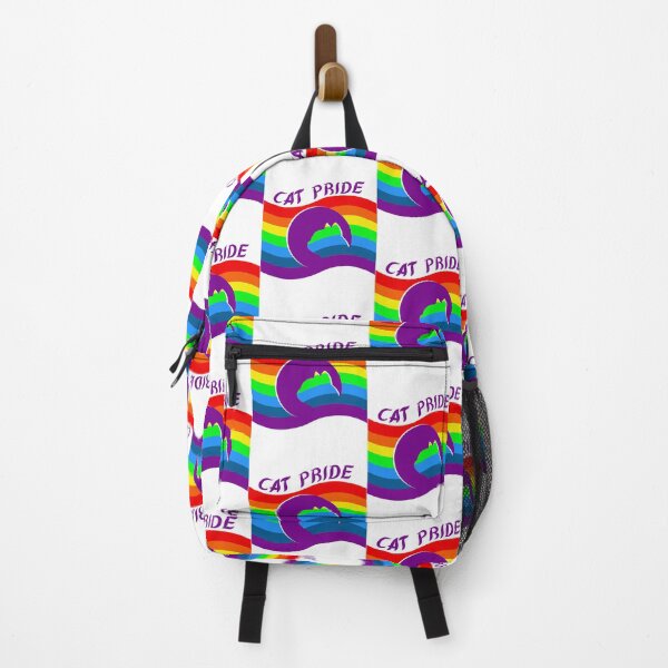 Item preview, Meow Pride - Cat Pride Rainbow Flag designed and sold by Rainbows Rock.