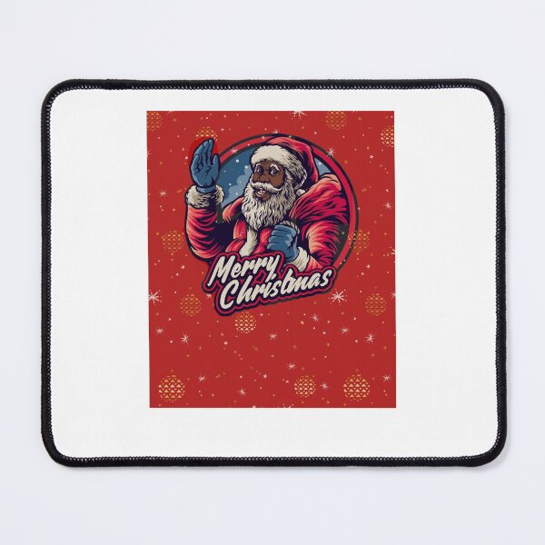 Item preview, Black Santa Merry Christmas designed and sold by heavyweights.