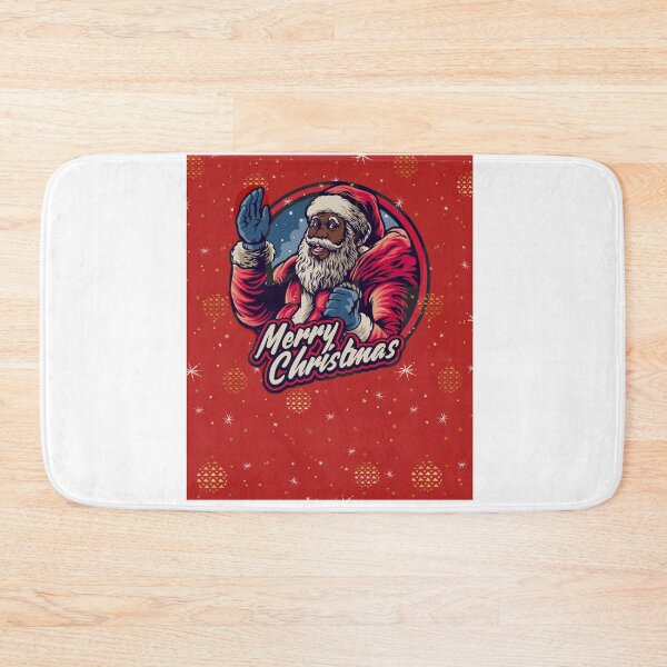 Item preview, Black Santa Merry Christmas designed and sold by heavyweights.