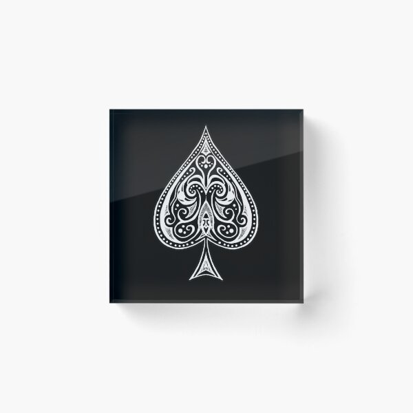 Item preview, swirly ace of spades designed and sold by JoeEJackson.