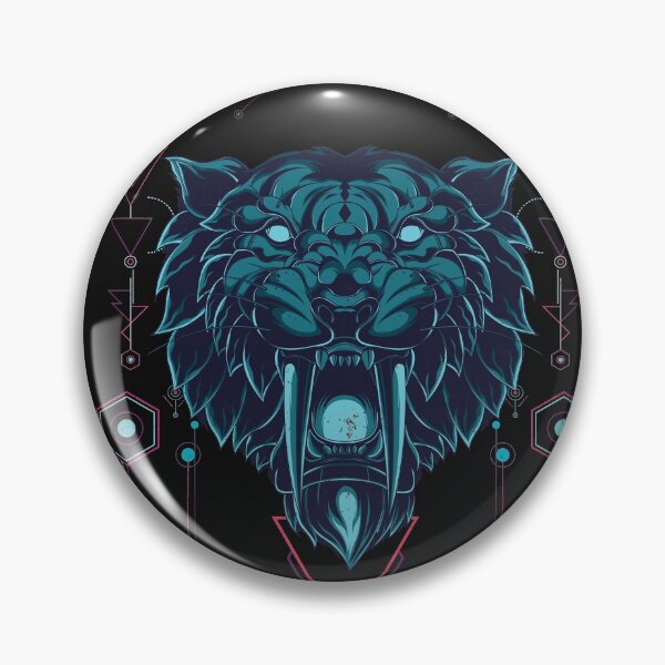 Item preview, geometric wolf designed and sold by capotees.