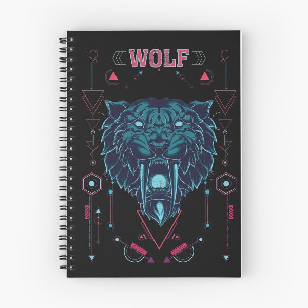 Item preview, geometric wolf designed and sold by capotees.