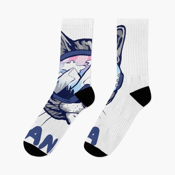 Item preview, Canada Cat Skier Snowboarder Mountain Lover designed and sold by Hoiho Adventure Shirts.