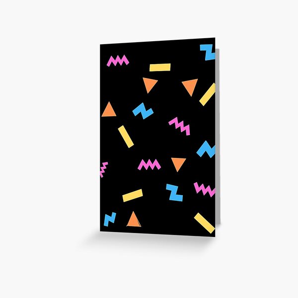 Throwback Pattern Greeting Card