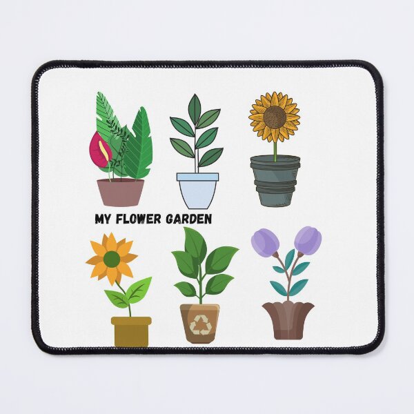 Item preview, Scrummy Vintage Botanical Potted Flowers designed and sold by Hinny8.