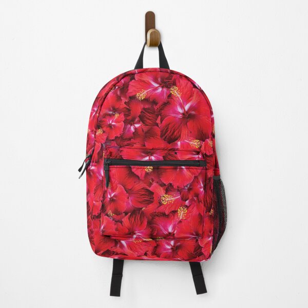 Item preview, Billowing Pattern of Red Hibiscus Flower Head Close-ups designed and sold by KbytesOfJax Outdoor and Nature.